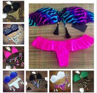 Women' s Swimwears Bikini Set Swimsuit Sexy Floral Print...
