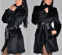 Fur Coat Female Fashion New Womens Fashion Winter Leather Gr...