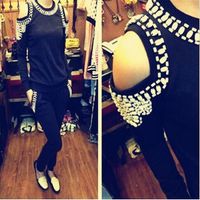 Womens Sport suits women long sleeve Tracksuit sport Casual ...