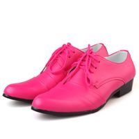 pink men prom shoes