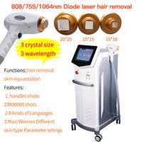 3 Triple wavelength 755NM Permanent Hair Removal Machine Diode Laser Hair Removal Machine
