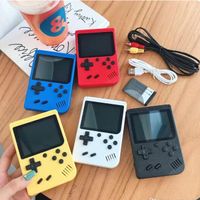 2022 Mini Retro Handheld Portable Game Players Video Console Can Store 400 Classic Games 8 Bit Colorful LCD with retail package