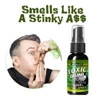 Fart Gag Prank Joke Spray New Novelties Liquid Can Stink Bomb Smelly Stinky Gas Crap Funny Toy halloween party259t