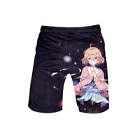 Shorts Men's FASHION Beyond The Boundary 3D Print Summer Recreational Harajuku Leisure Style Beach Shortsmen's Men's