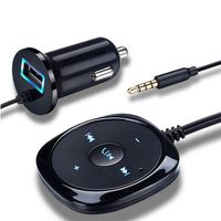 BC20 Handsfree Bluetooth Car Kit MP3 Audio Music Receiver Ad...