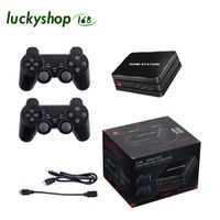 M8 Plus Video Game Consoles 2.4G Wireless 10000 Game 64GB Retro handheld With Controller Games Stick