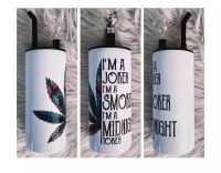 15oz 20oz Sublimation Straight skinny tumbler with Smoking Lid Sub Hookah Tumbler Blank White Stainless Steel Coffee Cup Insulated Vacuum Water Bottle