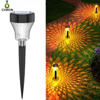 2022 Garden Lights Decoartive Outdoor Waterproof solar Pathw...