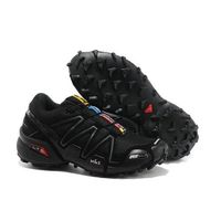 Genuine Grip Footwear Slip-Resistant Jogger Black Leather for