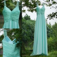 Grass green bridesmaid dresses