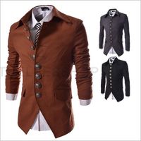 New Arrival Mens Blazer Jacket Multi- button Design Men'...