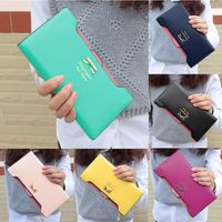 New Fashion Lady Women Leather Clutch Wallet Long Card Holde...