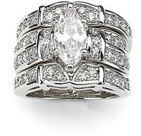 victoria wieck deluxe lovers topaz diamonique 14kt white gold filled 3 wedding ring set sz 5 11 free shipping gift - Diamonique Wedding Rings victoria wieck deluxe lovers topaz diamonique 14kt white gold filled 3 wedding ring set sz 5 11 free shipping gift - Diamonique Wedding Rings