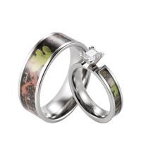 shardon green camo engagement wedding ring set womens titanium princess cz engagement ring with mens wedding band 2pcs - Camo Wedding Rings Sets shardon green camo engagement wedding ring set womens titanium princess cz engagement ring with mens wedding band 2pcs - Camo Wedding Rings Sets