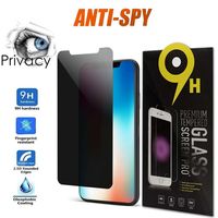 Anti Spy Privacy Glass for iPhone 15 14 13 12 11 PRO MAX XR ...