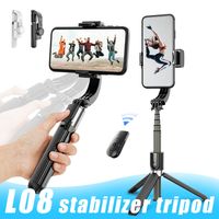 L08 Handheld Grip Stabilizer Tripod Anti- shake Selfie Stick ...