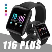 Fitness Tracker ID116 PLUS Smart Bracelet with Heart Rate 1....