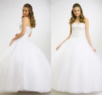 cheap debs dresses - Custom Made White Formal Quinceanera Dresses Ball ...