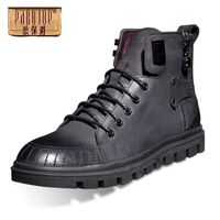 Winter Boots Shoes 2014 Fashion Men Fur Boots Warm Snow Shoes Outdoor