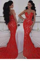 Long red evening dress australia