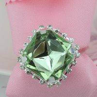 Diamond ring napkin rings wholesale