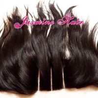 Cheap Cheap 3 part lace frontal closure virgin peruvian straight hair