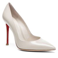 Cheap White Red Bottom Pumps | Free Shipping Scrunch Bottom ...