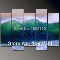 cheap sea screen oil painting on canvas handmade picture for home decor huge art decoration high