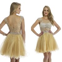 Gold semi formal dresses juniors