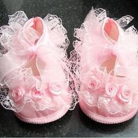 New Cute Non-Slip Shoes Baby Toddler Shoes Lace 2Colors First Walkers