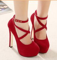 Cheap Red High Heels - Qu Heel Cheap Red High Heels - Qu Heel