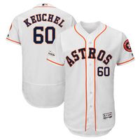 Baseball Unisex Short 2018 World Series Champion Houston Astros 60 Dallas Keuchel Baseball Jerseys Custom Sports Throwback mlb Cheap Jersey Fashion Youth Sizes 4x