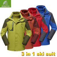 Pulse Womens Plus Size Ski Jacket Pink White 1X-5X