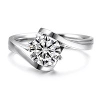 Bezel set engagement rings uk