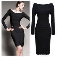 Black cocktail dresses xl