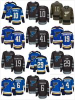 Men 29 blue jay jersey - Men St louis blues scottie upshall robert bortuzzo jay bouwmeester vince dunn joel edmundson Stitched NHL Jersey