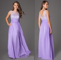 Cheap lilac wedding dress