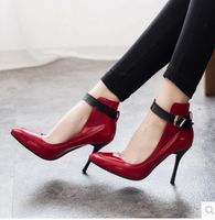 Cheap Women Pointed Toe Red Bottom Pumps | Discount White Blouse ...