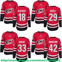 29 blue jay jersey - Custom Mens Womens Kids New Logo Carolina Hurricanes Jay McClement Bryan Bickell Scott Darling Victor Rask Hockey Jerseys