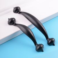 Globalwells zinc alloy american style modern bedroom door dresser kitchen Cabinet Drawer Wardrobe Pull Handle Hardware (96mm) Hole distance