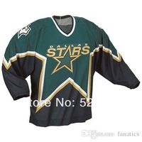 Ice Hockey Unisex Full 2016 Cheap Dallas Star Jerseys Authentic personalized Wholesale China - Custom With Any Number & Name Sewn On (XXS-6XL)