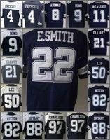 Football football jersey stitch - Mens stitched Dak Prescott jersey Ezekiel Elliott Dez Bryant Jason Witte Sean Lee Emmitt Smith Stitched jersey