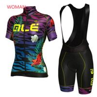 Short Breathable Women Woman ALE Pro Team Men Cycling Jersey Ropa Ciclismo Bike Clothes Sportwear Rock Racing MTB Bicycle Clothing F1503