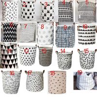 decorative floral hot design grid batman pattern handbag baby kids toy clothes canvas laundry basket storage - Decorative Storage Baskets decorative floral hot design grid batman pattern handbag baby kids toy clothes canvas laundry basket storage - Decorative Storage Baskets