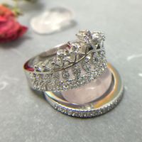 wedding rings white gold cubic zirconia crown shape white gold plated jewelry ring antique cz crystal - Antique Wedding Rings For Sale wedding rings white gold cubic zirconia crown shape white gold plated jewelry ring antique cz crystal - Antique Wedding Rings For Sale