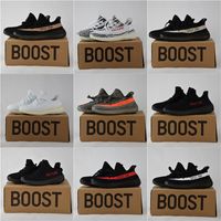 Yeezy 350 Boost V2 Black/Red By9612