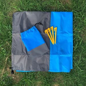 200x210cm Picnic Picnic Mat de playa Maneta de arena Gran Camping Camping Outdoor Picknick Tenta plegable Bedding 240223