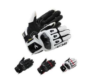 2015 Dernières gants de course de moto RS Taichi RST410 Corée du Sud Punch en cuir importé Gants de moto en fibre de carbone 4 Colors8784856
