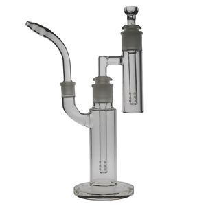 SAML GLASS 35 cm de altura Bong de vidrio Difusión Pipa de agua para fumar Alta agregada con recogedor de cenizas Dab Rig Vapor Tamaño de la junta 18,8 mm PG3057 (FC-MOD mejorado)