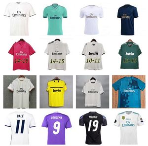 2013 2014 2015 2016 2017 2017 Retro Benzema Soccer Jerseys 16 17 18 19 20 21 22 James Camiseta de Fútbol Sergio Ramos Modric Bale Kroos Isco Camisa de Fútbol